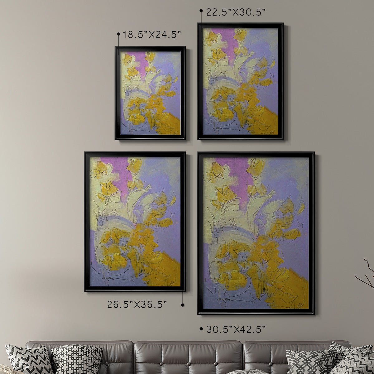 Free Bird - Modern Framed Canvas Print