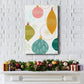 Modern Holiday Collection B Premium Gallery Wrapped Canvas - Ready to Hang