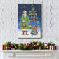 Folksy Father Christmas II Premium Gallery Wrapped Canvas - Ready to Hang