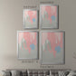 Blushing Abstract I - Modern Framed Canvas Print