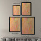 Peach Bliss III - Modern Framed Canvas Print