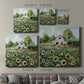 Sunflower Farmhouse  - Canvas Art Print