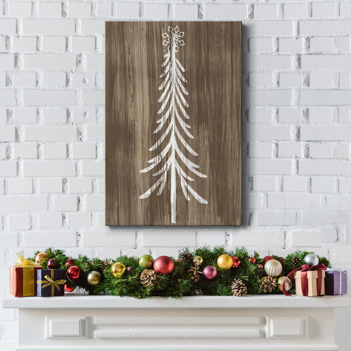 Barnwood Wonderland IX Premium Gallery Wrapped Canvas - Ready to Hang