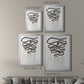 Weeping Ribbon I - Modern Framed Canvas Print