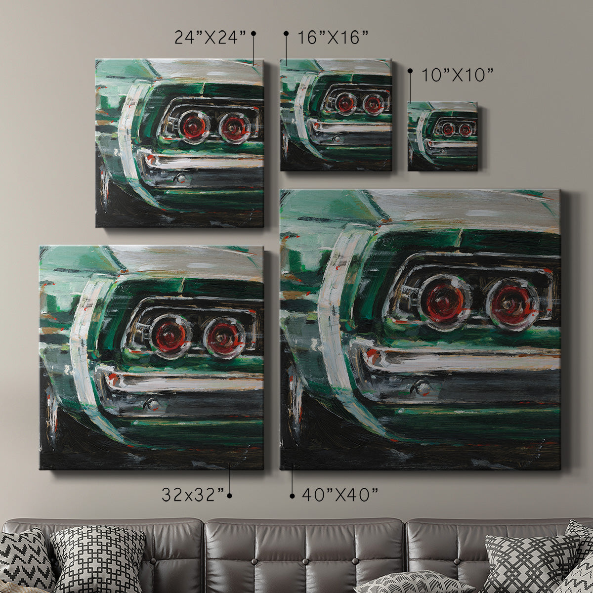 Sportscar Collection III-Premium Gallery Wrapped Canvas - Ready to Hang