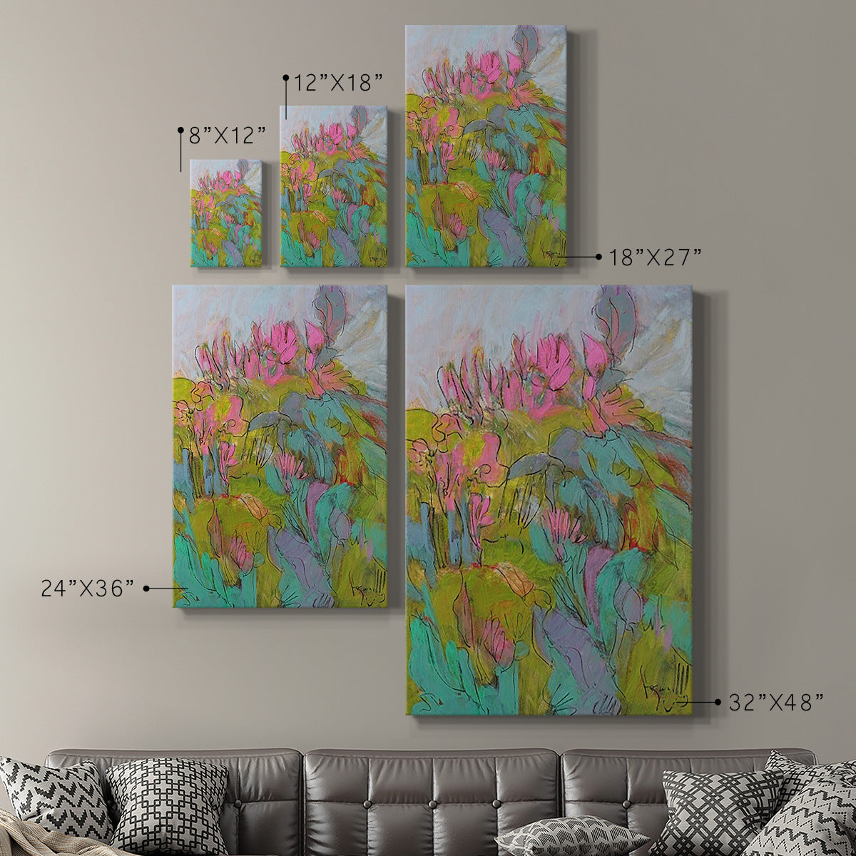 Rise and Bloom - Canvas Art Print