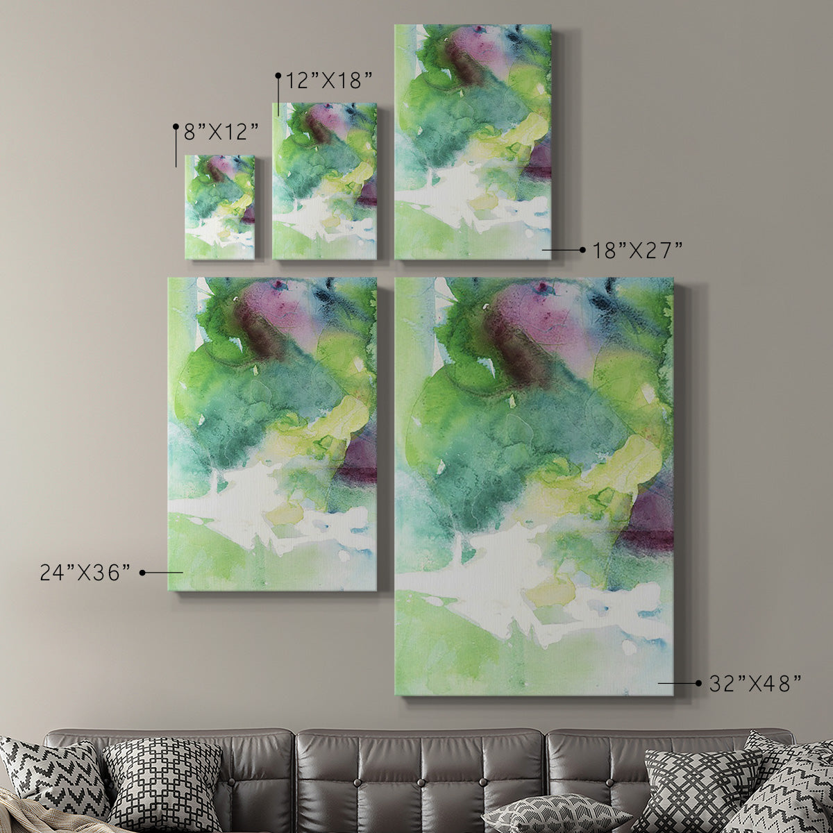 Rising Above IV - Canvas Art Print