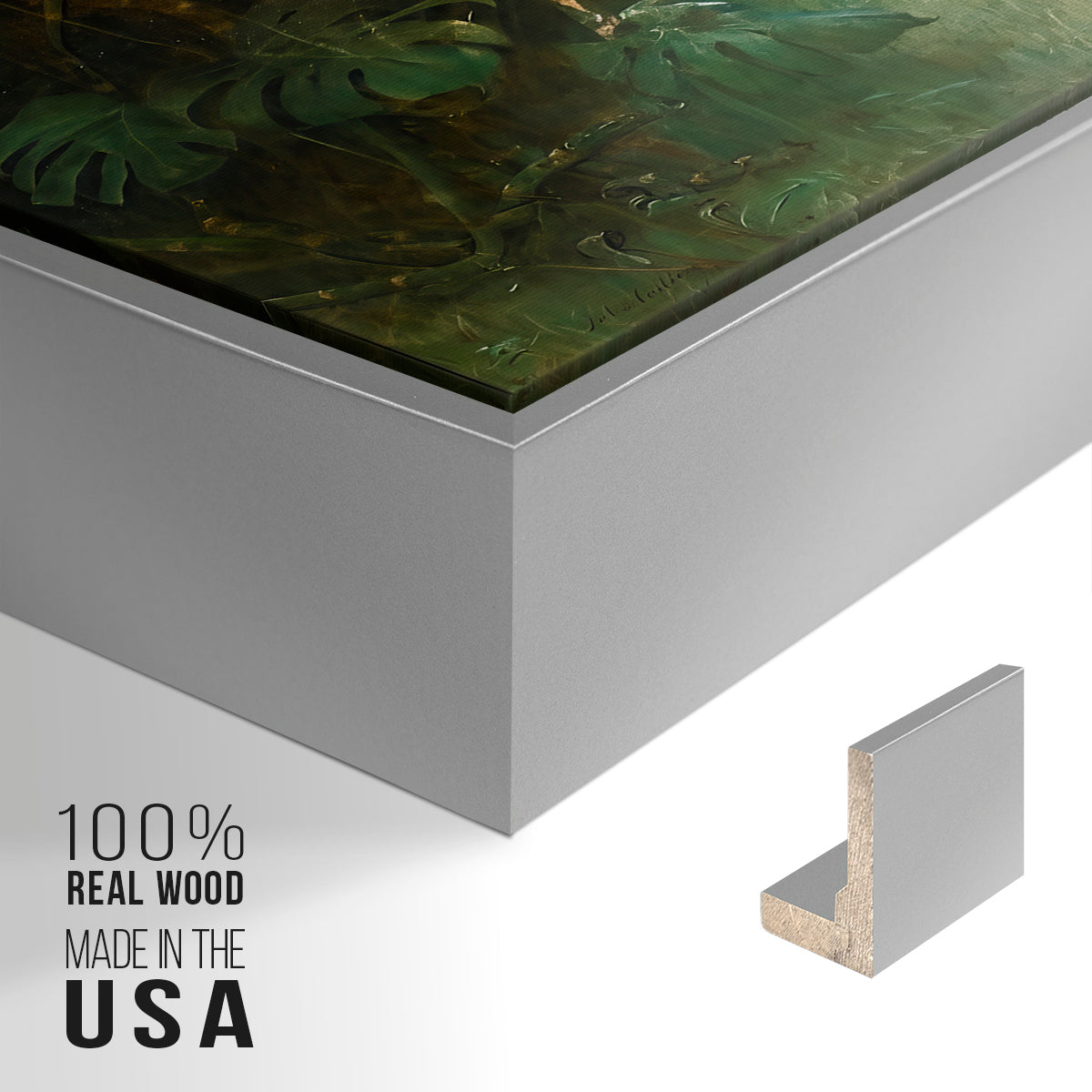 Eve, 1911 - Floater Framed Canvas Print