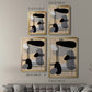 Interconnected Shapes II - Modern Framed Canvas Print