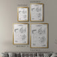 Toilet Paper Patent III - Modern Framed Canvas Print