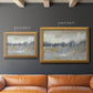 Cool Grey Horizon II Premium Framed Canvas- Ready to Hang