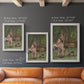 Realist genre scene of a milkmaid by Winslow Homer in an ornate weathered white frame shown in multiple vertical size options.