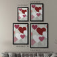 DIY Love Collection F - Modern Framed Canvas Print
