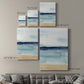 Watercolor Ocean Horizon I Premium Gallery Wrapped Canvas - Ready to Hang