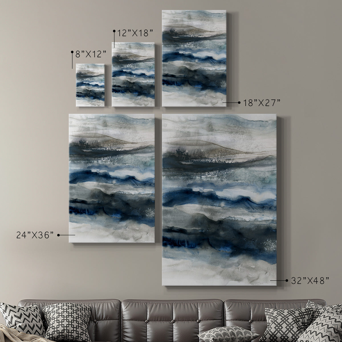 Ocean Depths Premium Gallery Wrapped Canvas - Ready to Hang