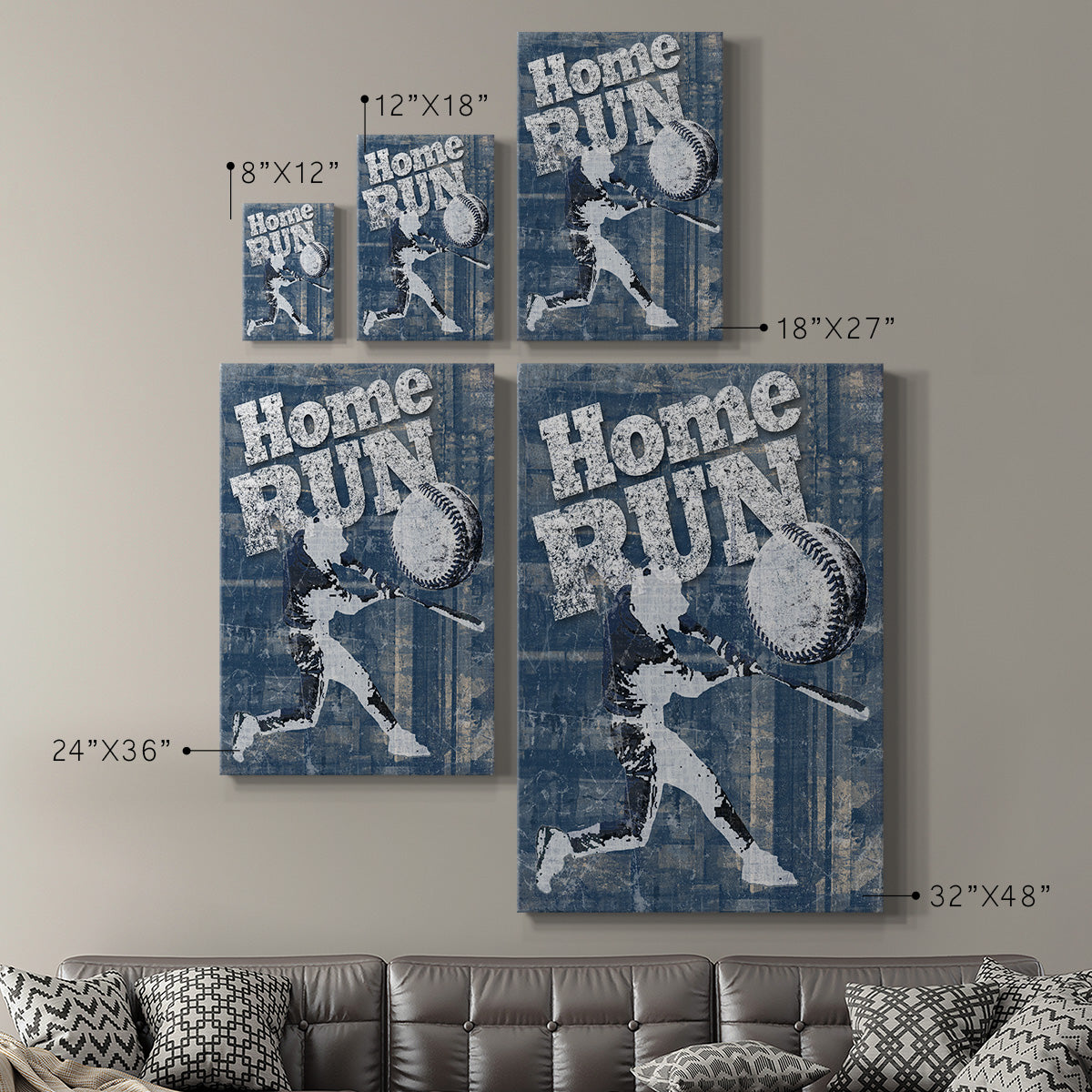 Home Run Hitter - Canvas Art Print