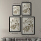 Sepia Botanical Journal III - Modern Framed Canvas Print