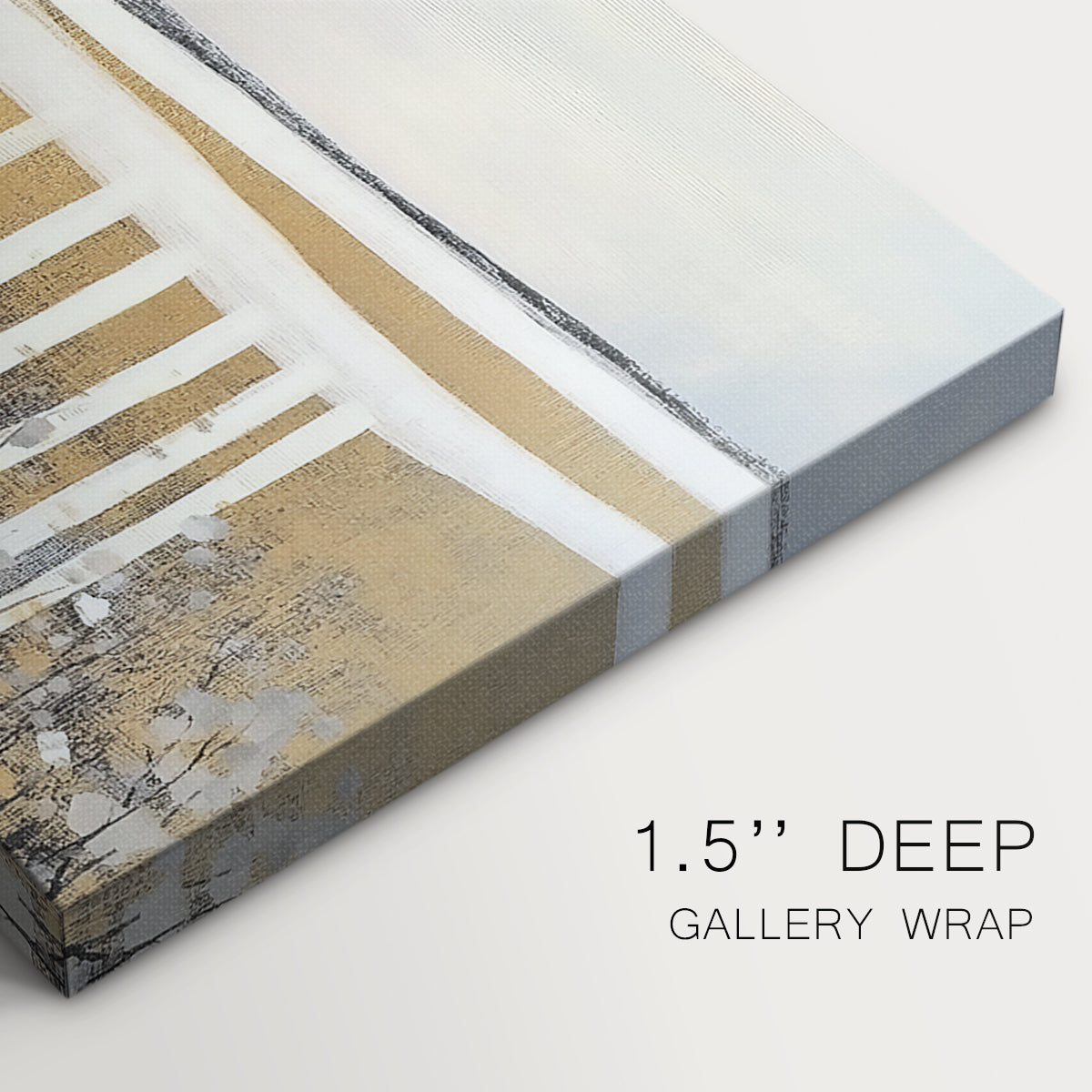 Landscape with white fence and golden fields capturing serene nature in soft tones during the late afternoon light