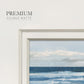 Ocean Waves II Premium Framed Print Double Matboard