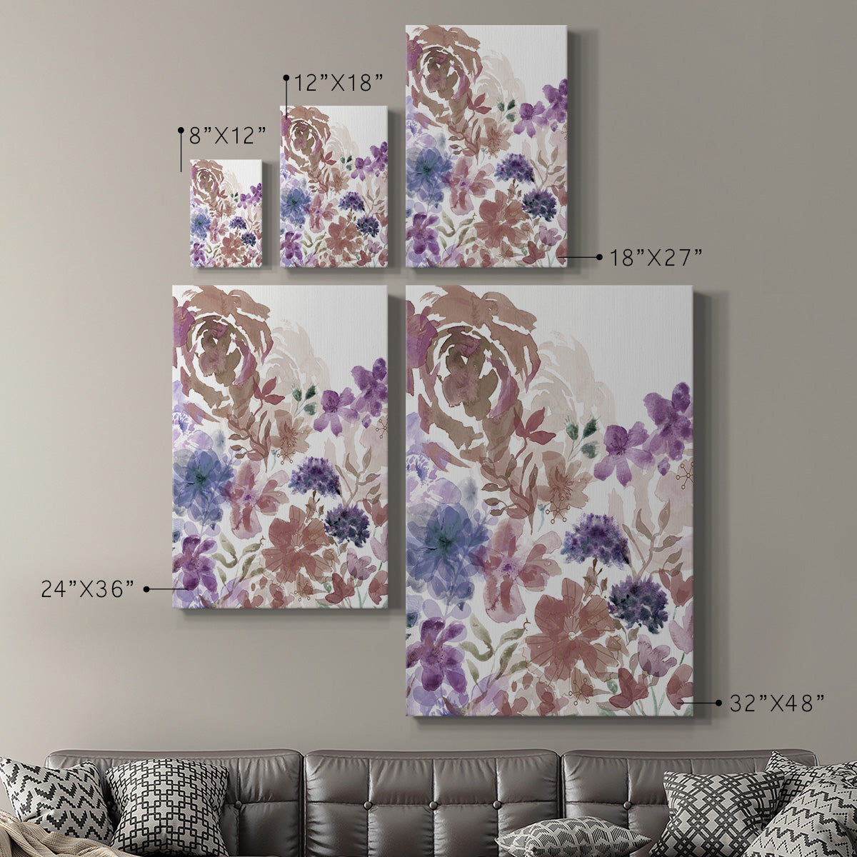 Bouquet of Dreams V - Canvas Art Print