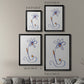 Wobbly Blooms II - Modern Framed Canvas Print