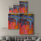 Vibrant Flow I Premium Gallery Wrapped Canvas - Ready to Hang