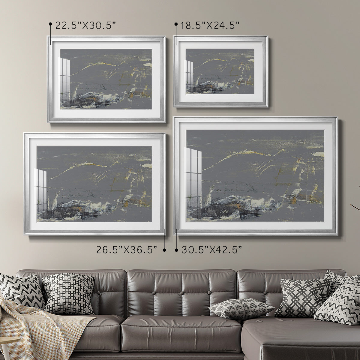 Mystique Abstract I - Modern Framed Art Print