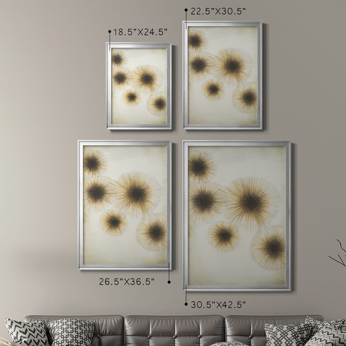 Starlight   - Modern Framed Canvas Print