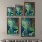 Geometric in Cool VII - Premium Framed Canvas 2 Piece Set - Ready to Hang