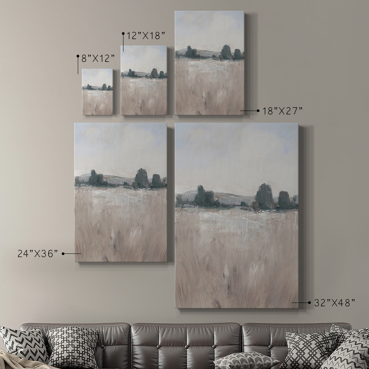 Place & Time I - Canvas Art Print