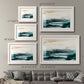 Sea Foam Flow II - Barnwood Framed Art Print