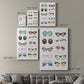 Vintage Glasses II Premium Gallery Wrapped Canvas - Ready to Hang