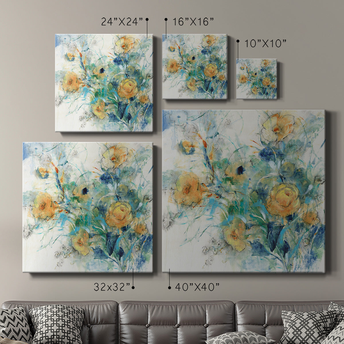 Flower Study II - Canvas Art Print