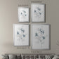 Indigo Sketch II - Modern Framed Canvas Print