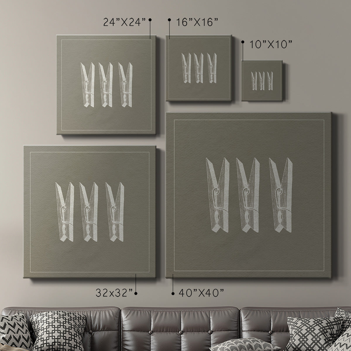 Laundry Tips VI - Canvas Art Print