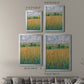 Wildflower Path II - Modern Framed Canvas Print