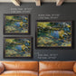 Alpine Pool - Ornate Framed Canvas Print