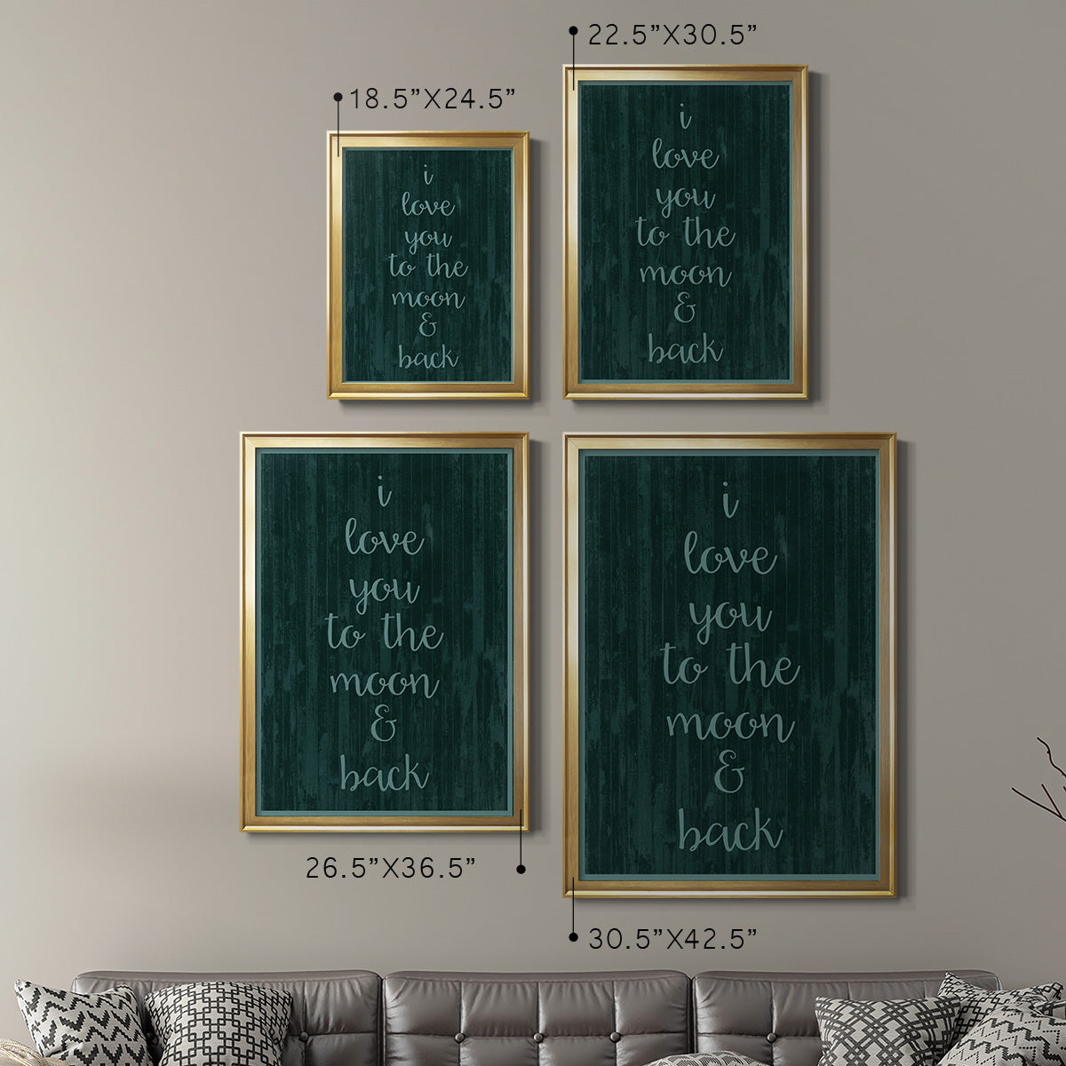 Spice Family Rules IV - Modern Framed Canvas Print