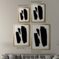 Triple Block Print II - Modern Framed Canvas Print