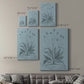 Botanical on Teal IV Premium Gallery Wrapped Canvas - Ready to Hang