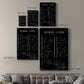 Morse Code Chart Premium Gallery Wrapped Canvas - Ready to Hang