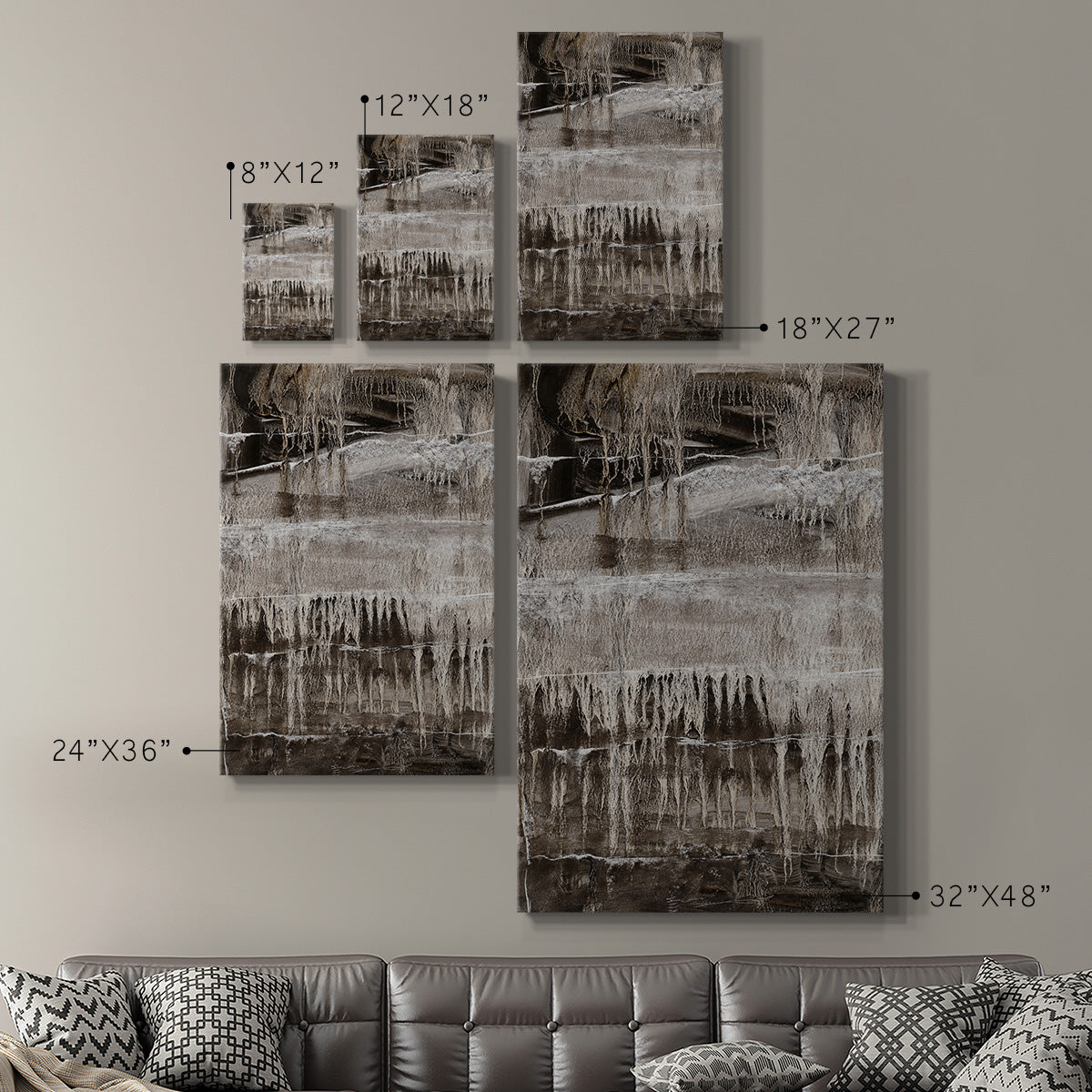 Continuum IV Premium Gallery Wrapped Canvas - Ready to Hang