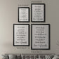 Love and Friends - Modern Framed Canvas Print