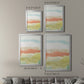 Blushing Sunrise II - Modern Framed Canvas Print