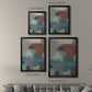 Floating By I - Modern Framed Canvas Print