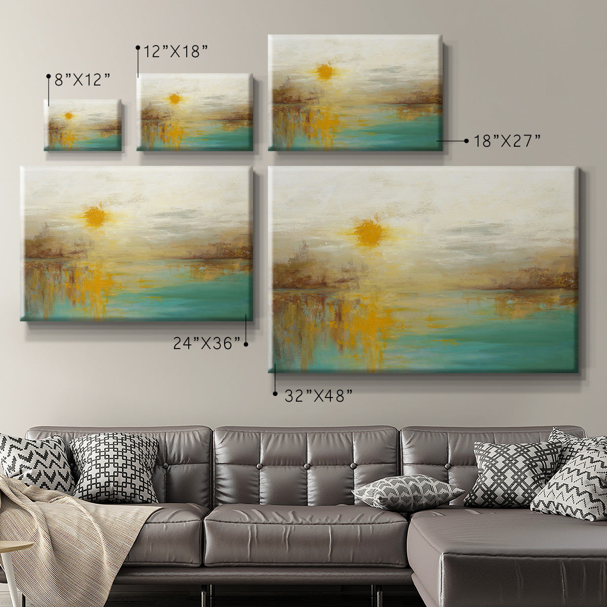 Last Day of Summer  Premium Gallery Wrapped Canvas - Ready to Hang