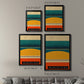 Summer Abroad II - Modern Framed Canvas Print