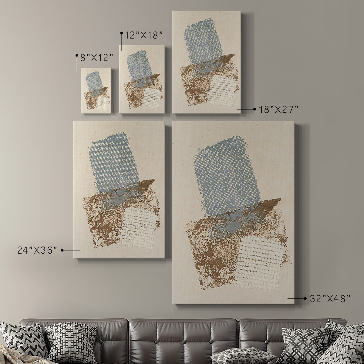 Embellished Scrim II - Canvas Art Print