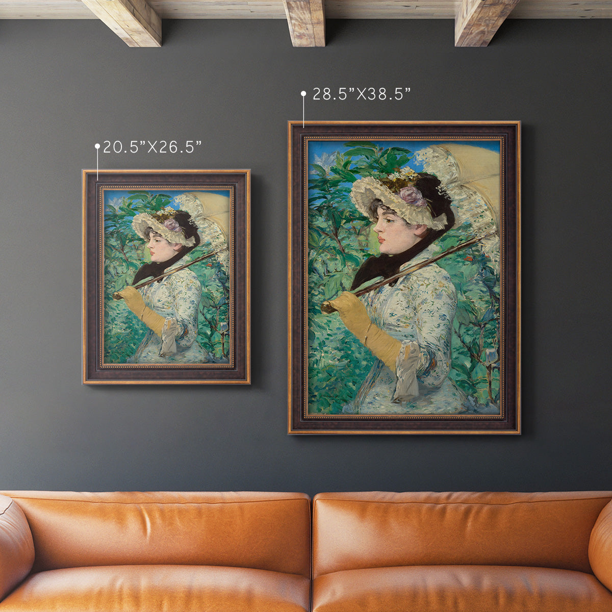 Spring - Ornate Framed Canvas Print