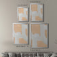 Neutral Winding Paths II - Modern Framed Canvas Print